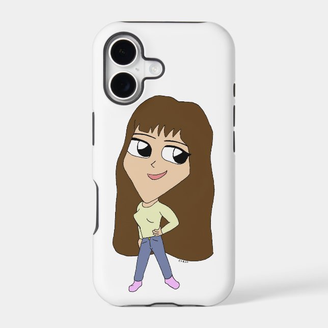 chibi    iphone case (Back)