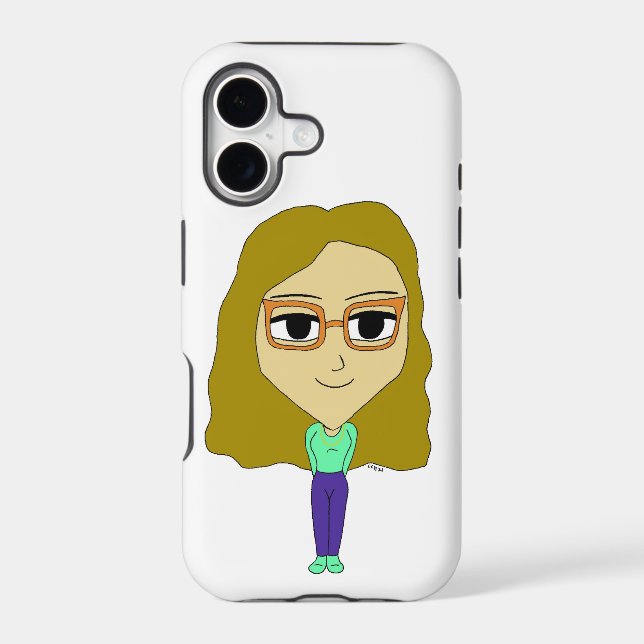 chibi   iphone case (Back)