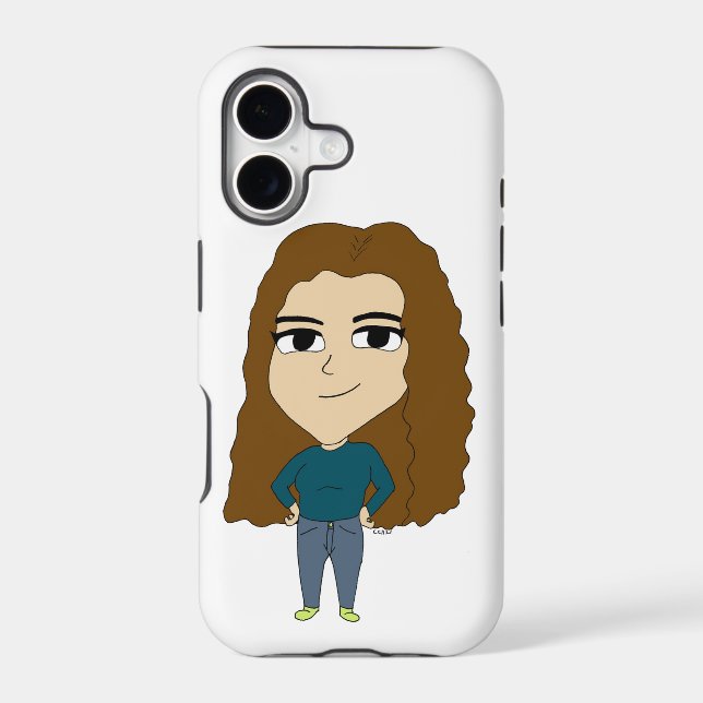 chibi   iphone case (Back)