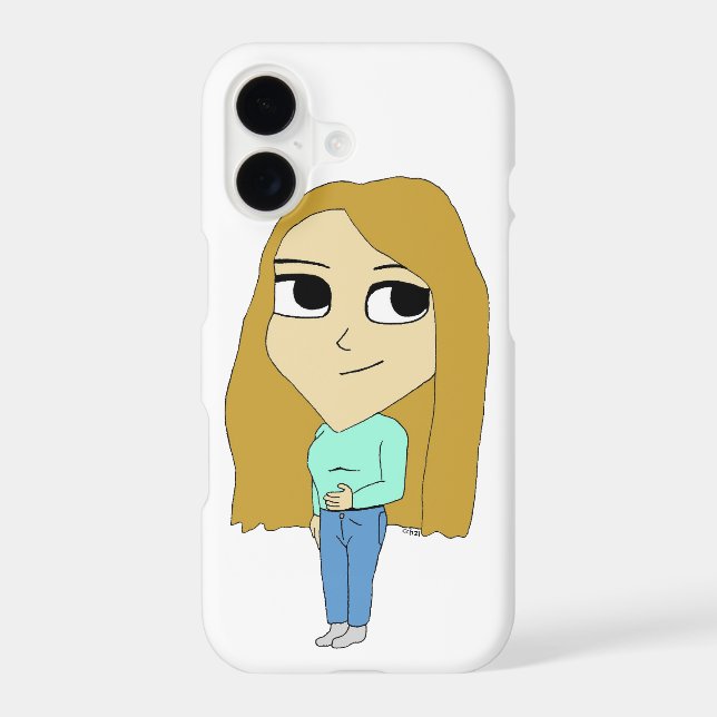chibi   iphone case (Back)