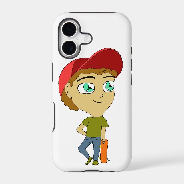chibi  iphone case (Back)