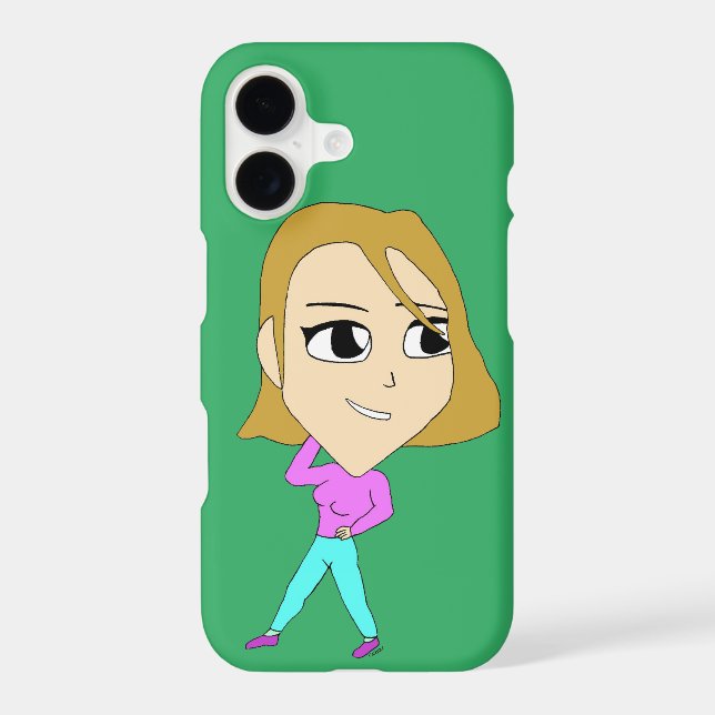 chibi     iphone case (Back)
