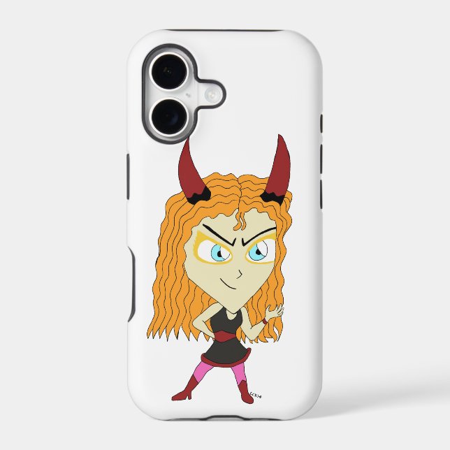chibi   iphone case (Back)