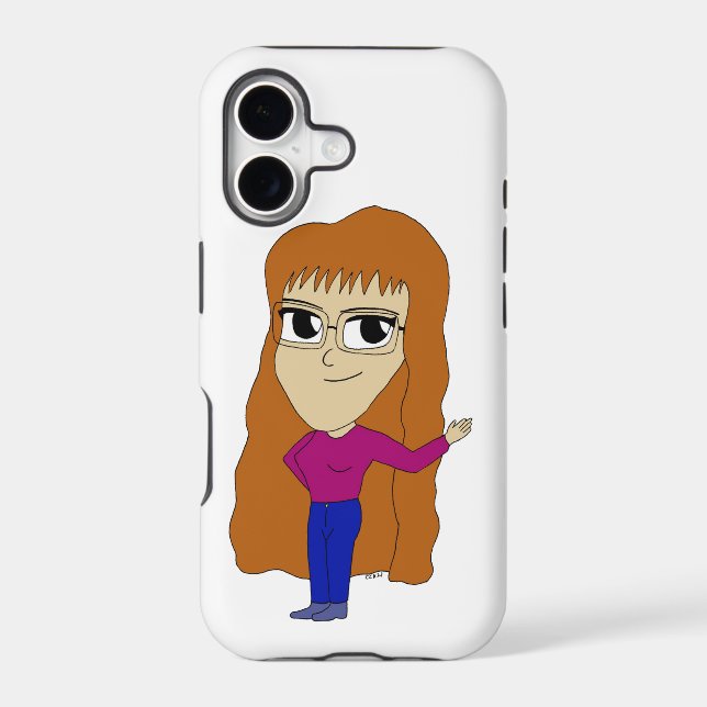 chibi     iphone case (Back)