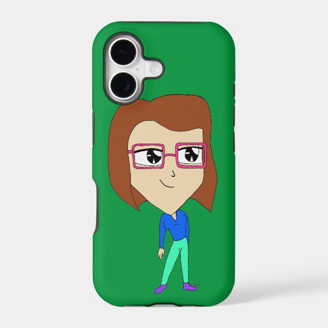 chibi    iphone case (Back)