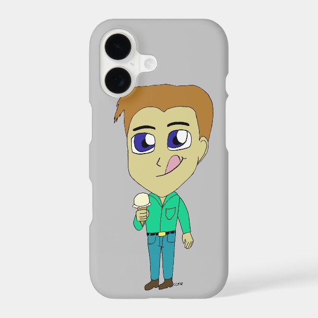 chibi   iphone case (Back)