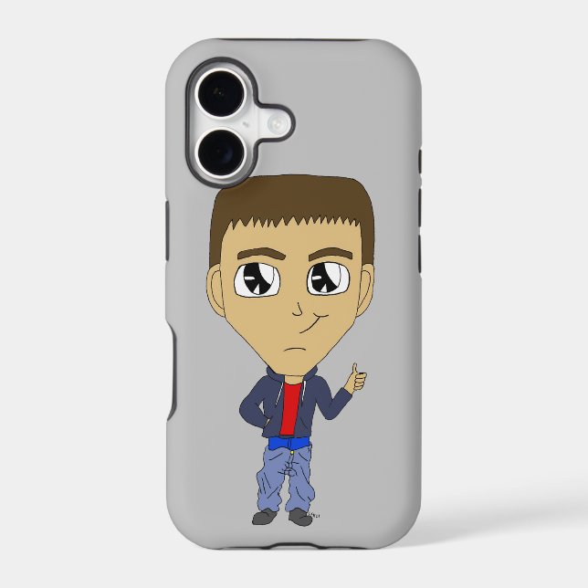 chibi    iphone case (Back)