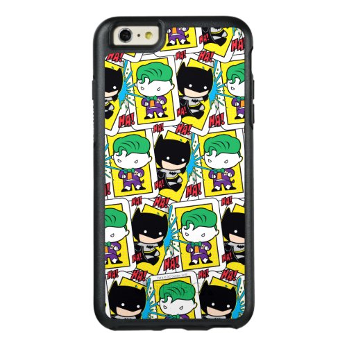 Chibi Joker and Batman Playing Card Pattern OtterBox iPhone 66s Plus Case