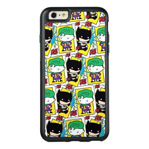 Chibi Joker and Batman Playing Card Pattern OtterBox iPhone 6/6s Plus Case
