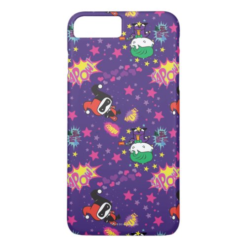 Chibi Joker and Harley Pattern iPhone 8 Plus7 Plus Case