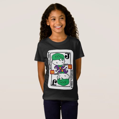 Chibi Joker Playing Card T_Shirt