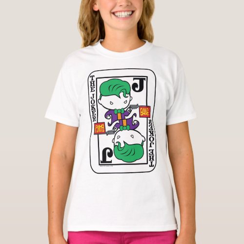 Chibi Joker Playing Card T_Shirt