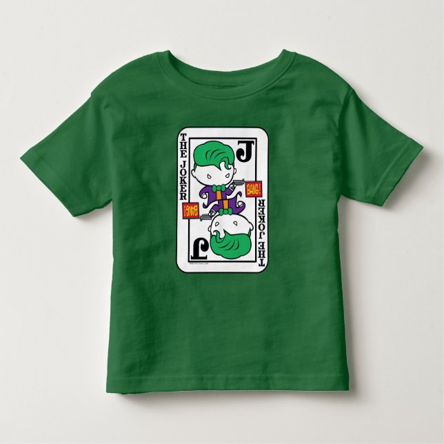 Chibi Joker Playing Card Toddler T-shirt (Front)
