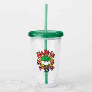 Chibi Joker With Toy Teeth Acrylic Tumbler