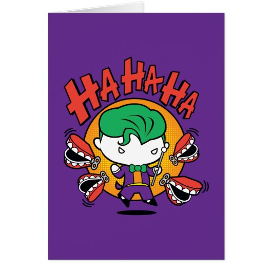 Chibi Joker With Toy Teeth Cards (Front)