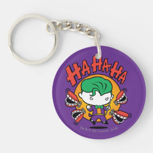 Chibi Joker With Toy Teeth Keychain