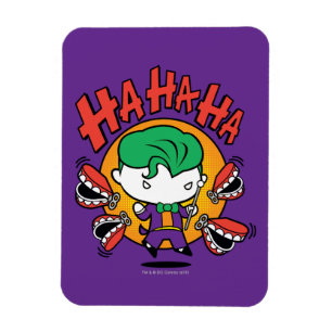 Chibi Joker With Toy Teeth Magnet