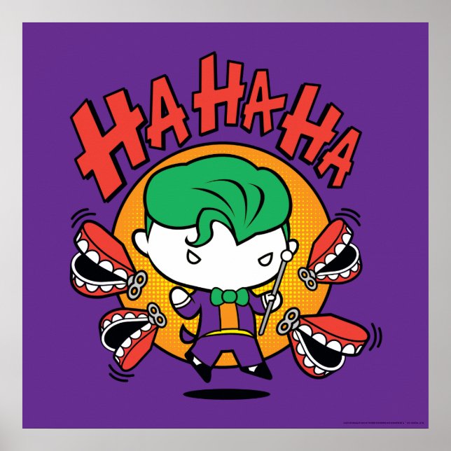 Chibi Joker With Toy Teeth Poster (Front)