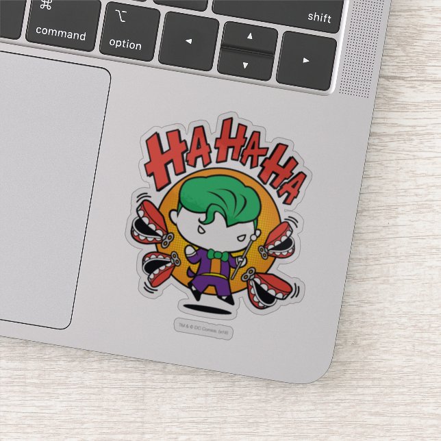 Chibi Joker With Toy Teeth Sticker (Detail)