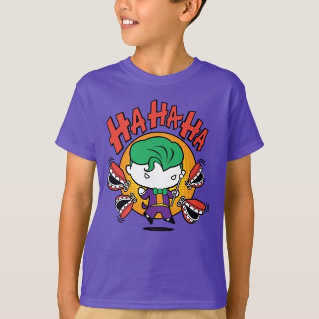 Chibi Joker With Toy Teeth T-Shirt (Front)