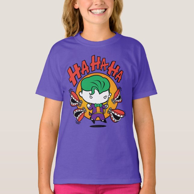 Chibi Joker With Toy Teeth T-Shirt (Front)