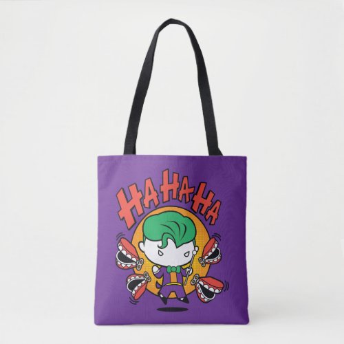 Chibi Joker With Toy Teeth Tote Bag