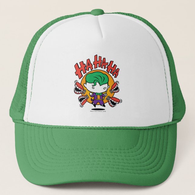 Chibi Joker With Toy Teeth Trucker Hat (Front)