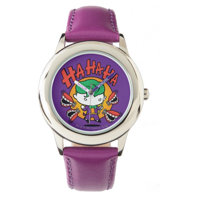 Chibi Joker With Toy Teeth Watch (Front)
