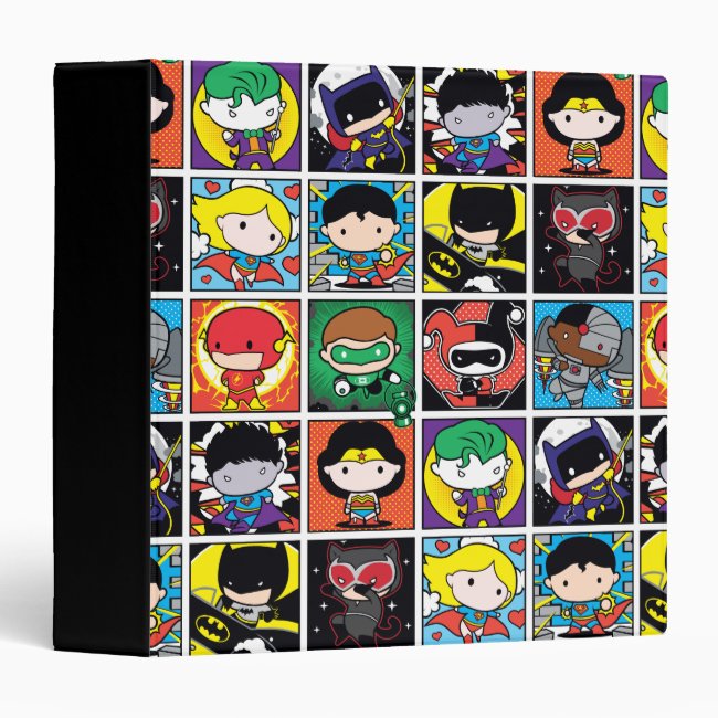 Chibi Justice League Character Pattern Binder