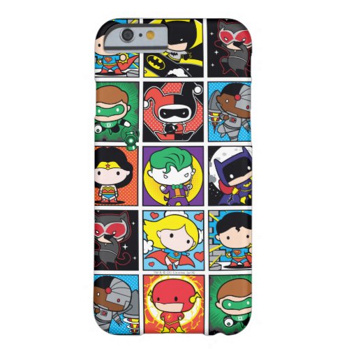 Chibi Justice League Character Pattern Barely There iPhone 6 Case