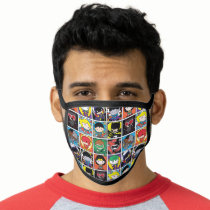 Chibi Justice League Character Pattern Face Mask