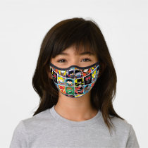 Chibi Justice League Character Pattern Premium Face Mask