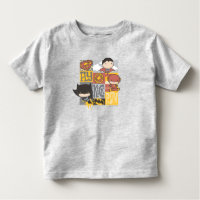 Chibi Justice League | Fly, Kick, Run Toddler T-shirt