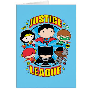 Chibi Justice League Group Cards