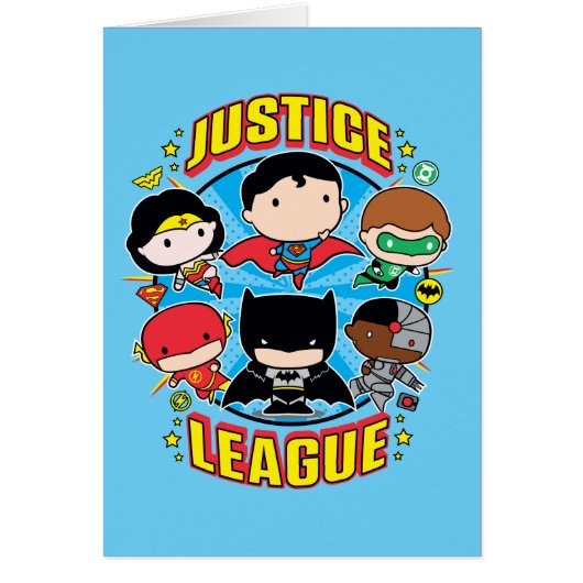 Chibi Justice League Group Cards (Front)