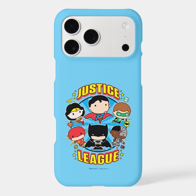 Chibi Justice League Group Case-Mate iPhone Case (Back)