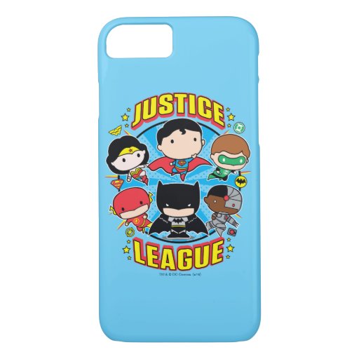 Chibi Justice League Group iPhone 8/7 Case