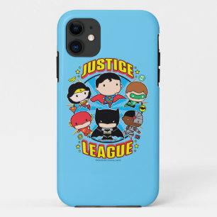 Chibi Justice League Group iPhone 11 Case