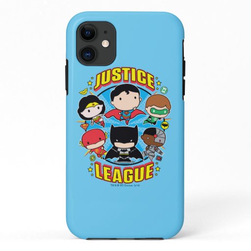 Chibi Justice League Group iPhone 11 Case