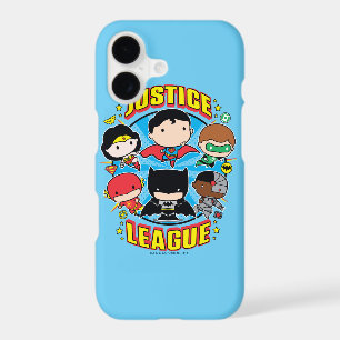 Chibi Justice League Group iPhone 17 Case