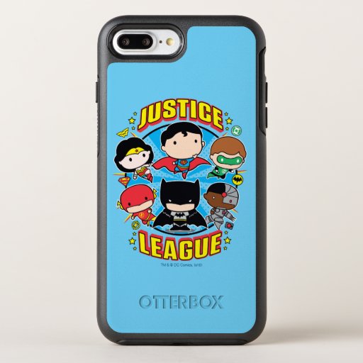 Chibi Justice League Group OtterBox Symmetry iPhone 8 Plus/7 Plus Case