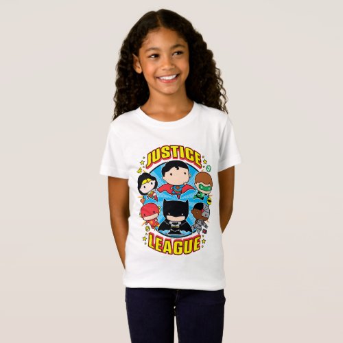 Chibi Justice League Group T_Shirt