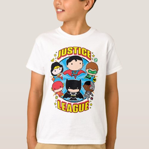 Chibi Justice League Group T_Shirt