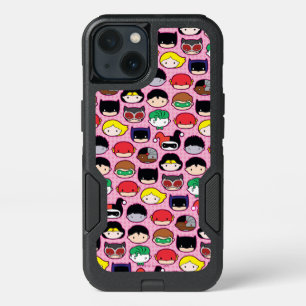 Chibi Justice League Head Pattern iPhone 13 Case