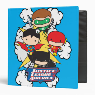 Chibi Justice League of America Explosion Binder