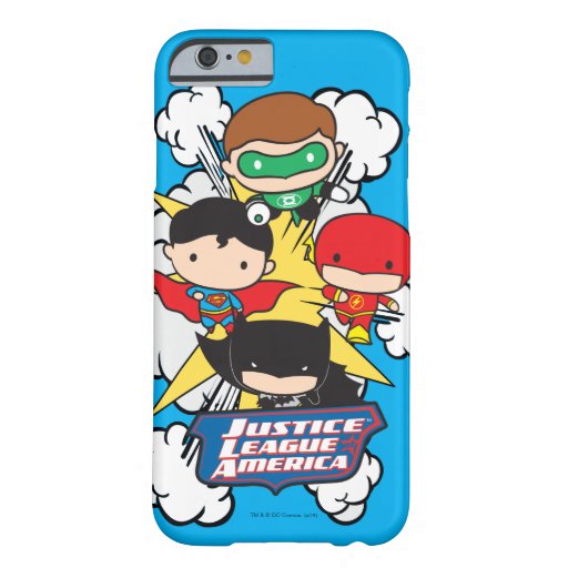 Chibi Justice League of America Explosion Barely There iPhone 6 Case