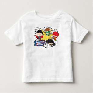 Chibi Justice League of America Explosion Toddler T-shirt