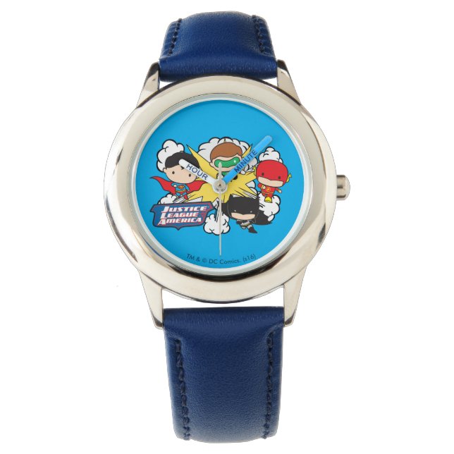 Chibi Justice League of America Explosion Watch (Front)