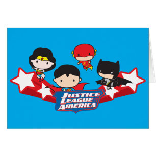 Chibi Justice League of America Stars
