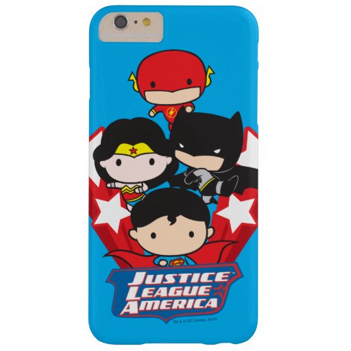 Chibi Justice League of America Stars Barely There iPhone 6 Plus Case
